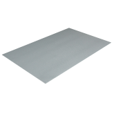 Crown Tuff-Spun 5/8" Pebble Surface Dry Area Anti-Fatigue Mat - 2' x 3', Gray